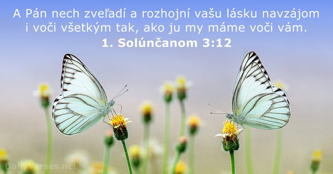1. Solúnčanom 3:12