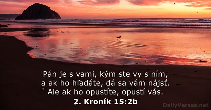 2. Kroník 15:2b