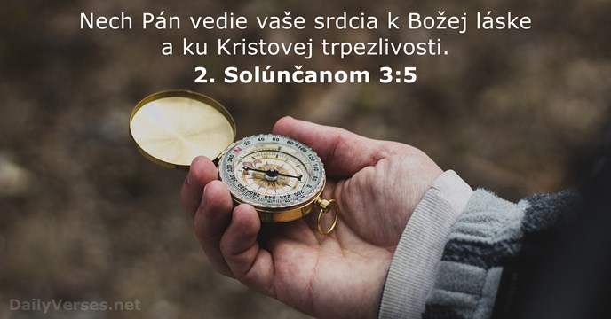 2. Solúnčanom 3:5