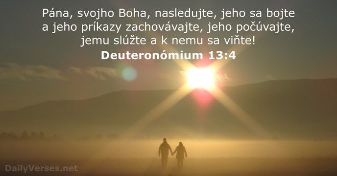 Deuteronómium 13:4