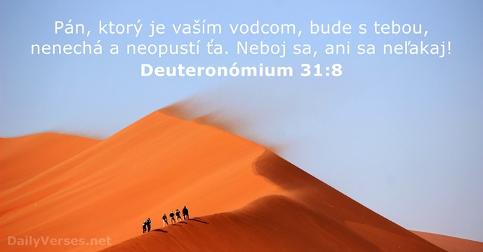 Deuteronómium 31:8