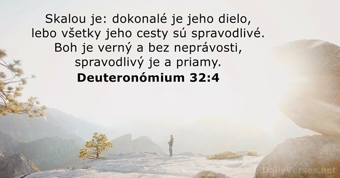 Deuteronómium 32:4