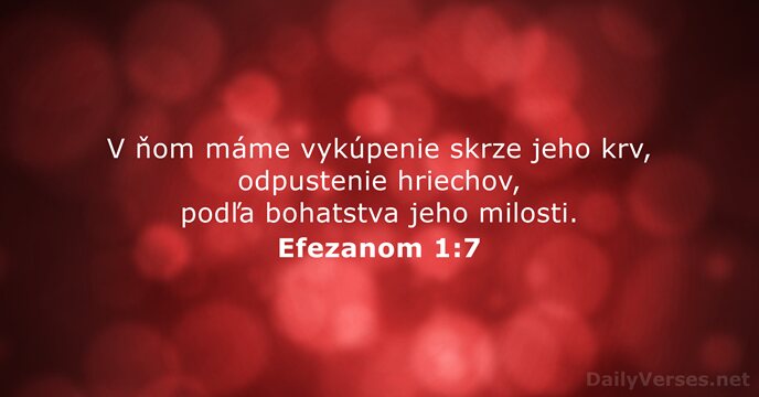 Efezanom 1:7