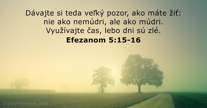 Efezanom 5:15-16