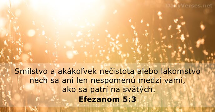Efezanom 5:3
