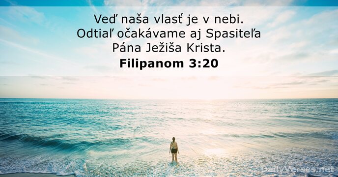 Filipanom 3:20