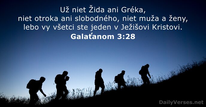 Galaťanom 3:28