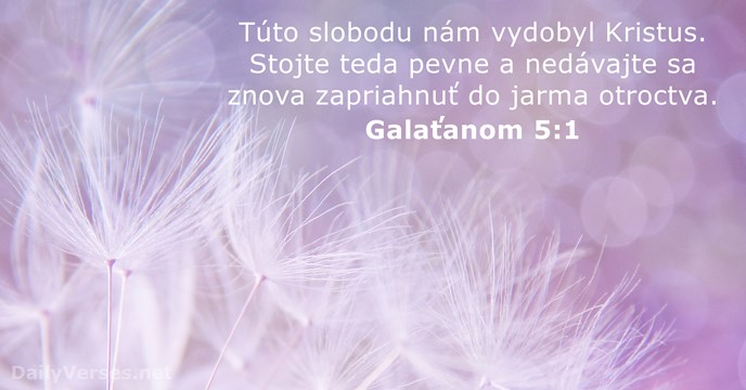 Galaťanom 5:1