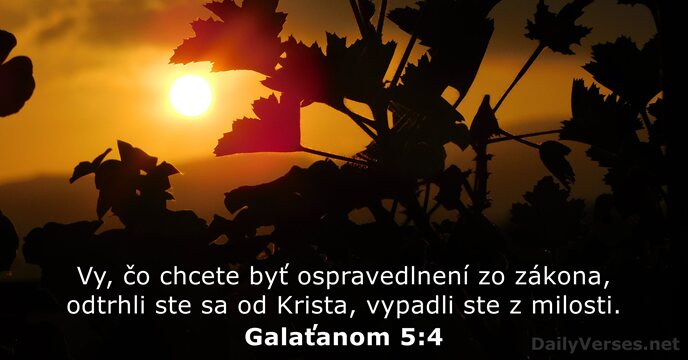 Galaťanom 5:4