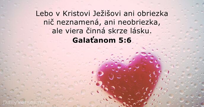 Galaťanom 5:6