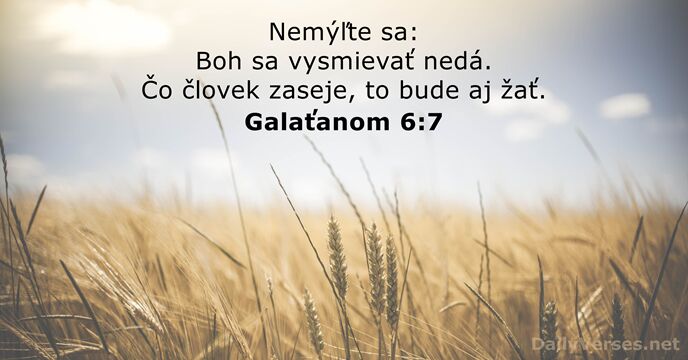 Galaťanom 6:7
