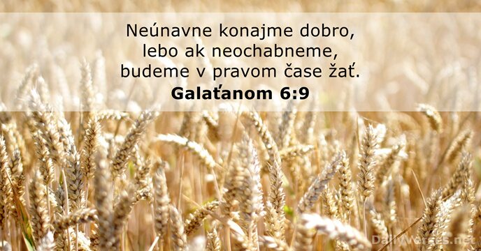 Galaťanom 6:9