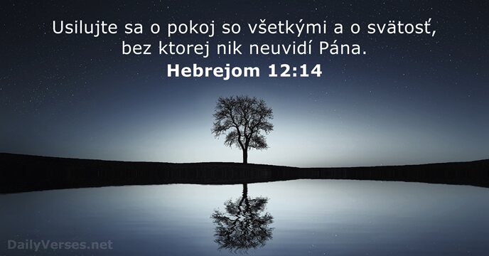 Hebrejom 12:14