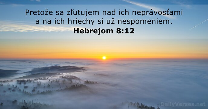 Hebrejom 8:12