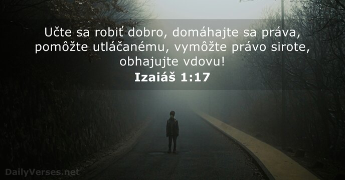 Izaiáš 1:17