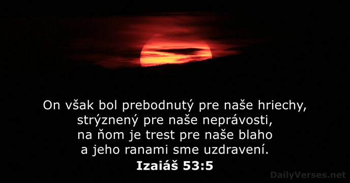 Izaiáš 53:5