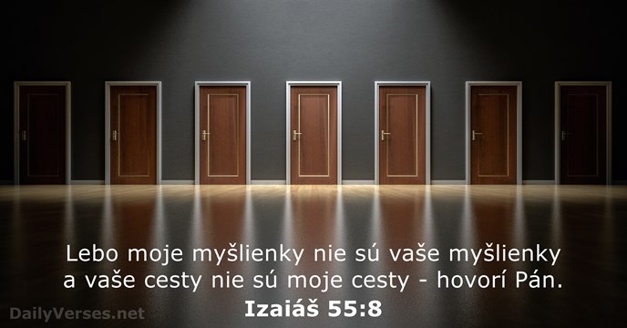 Izaiáš 55:8