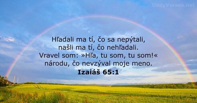 Izaiáš 65:1