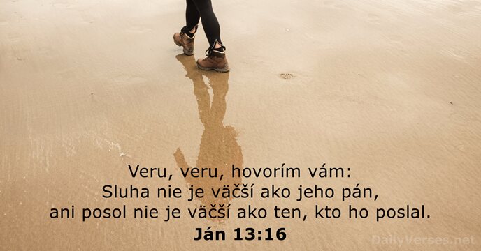Ján 13:16