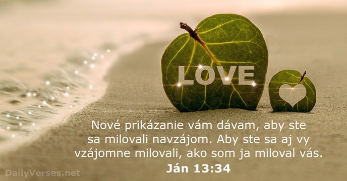 Ján 13:34