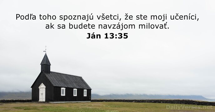 Ján 13:35