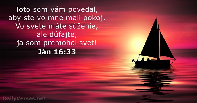 Ján 16:33