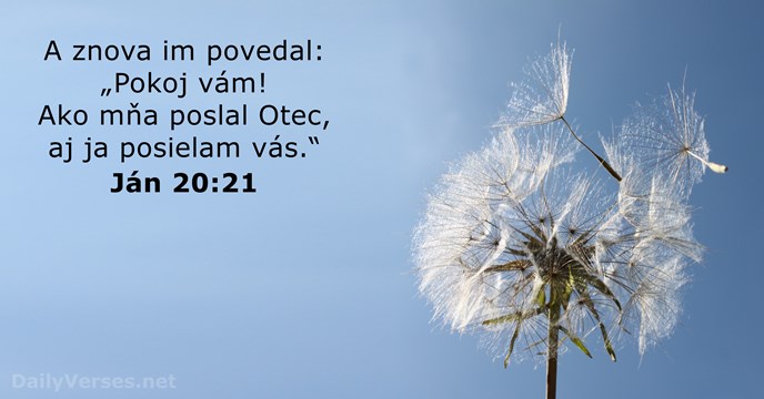 Ján 20:21