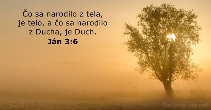 Ján 3:6
