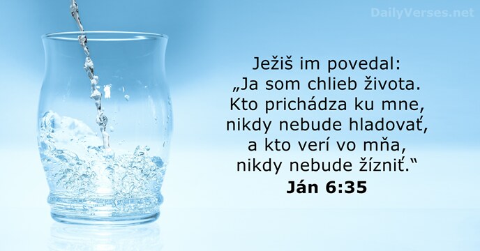 Ján 6:35