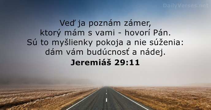 Jeremiáš 29:11