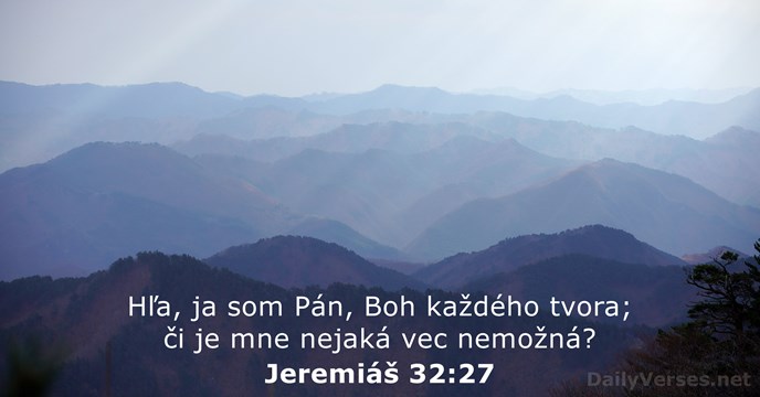 Jeremiáš 32:27