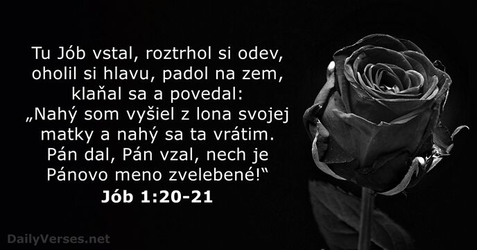 Jób 1:20-21