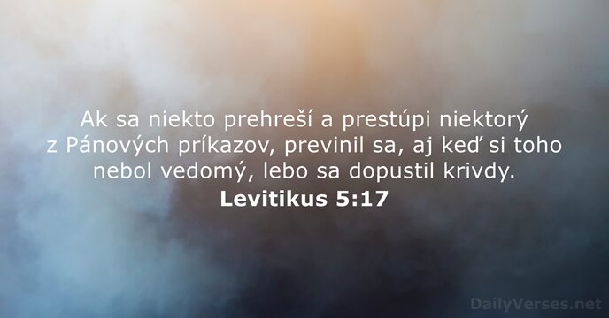 Levitikus 5:17