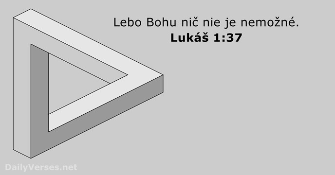 Lukáš 1:37