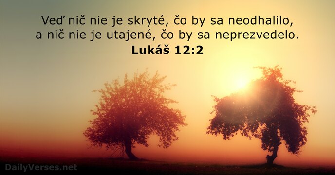 Lukáš 12:2