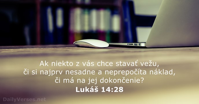 Lukáš 14:28
