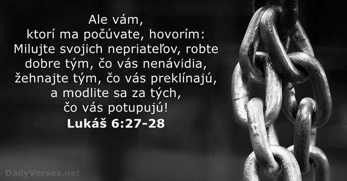 Lukáš 6:27-28