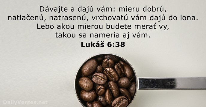 Lukáš 6:38