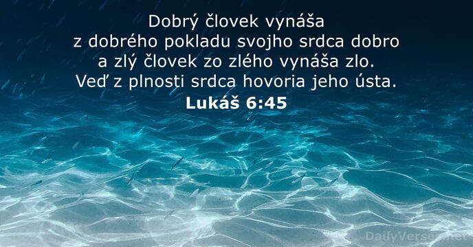 Lukáš 6:45