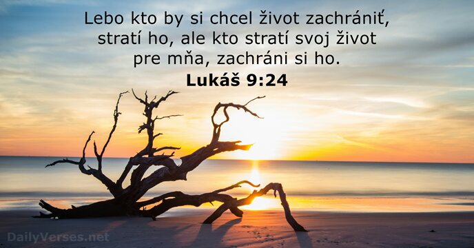 Lukáš 9:24