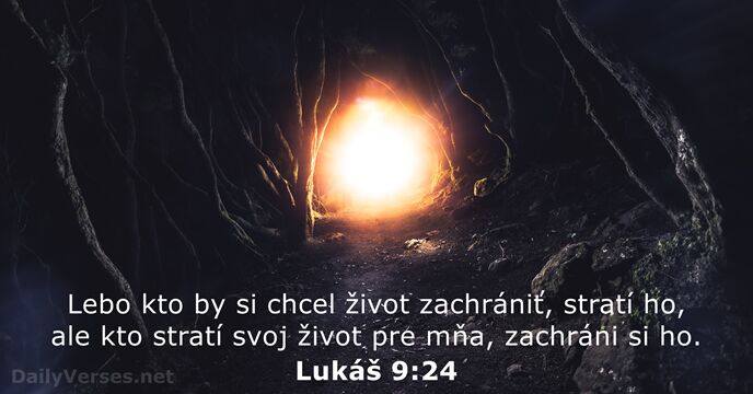 Lukáš 9:24