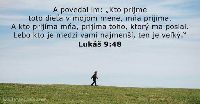 Lukáš 9:48