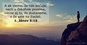 1. Jánov 5:15