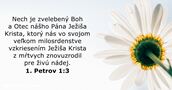1. Petrov 1:3