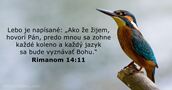 Rimanom 14:11
