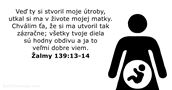 Žalmy 139:13-14