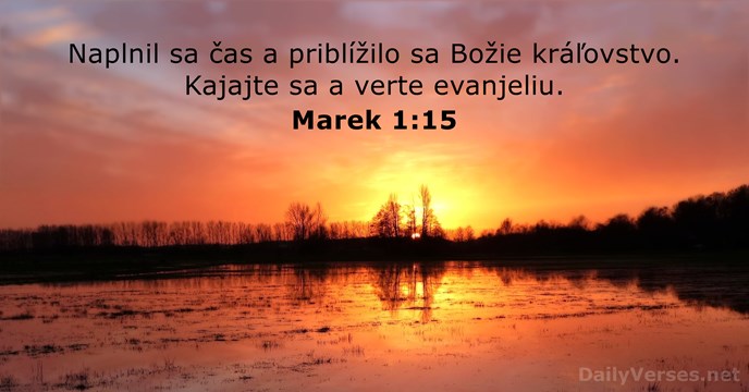 Marek 1:15