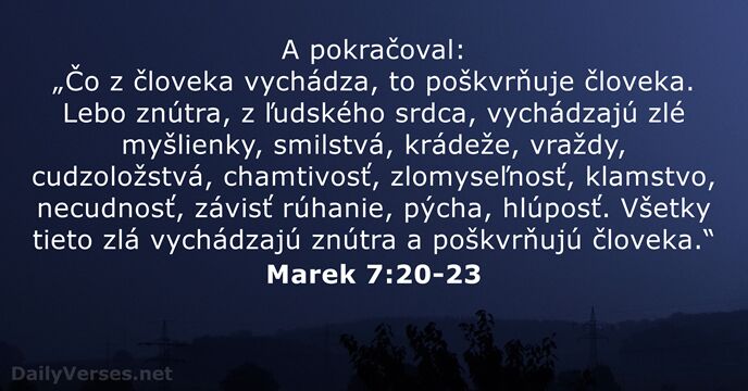 Marek 7:20-23