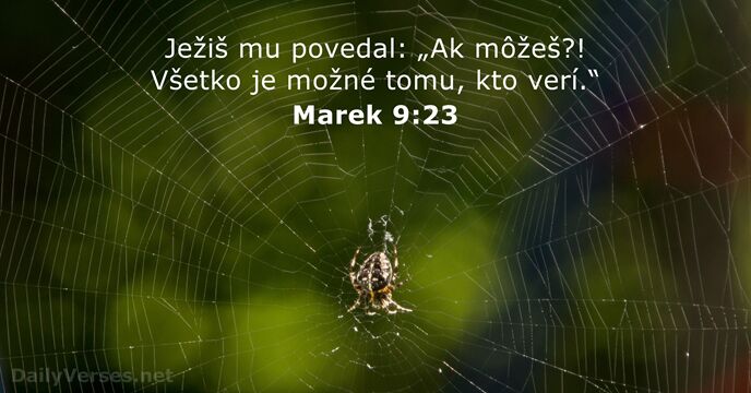 Marek 9:23