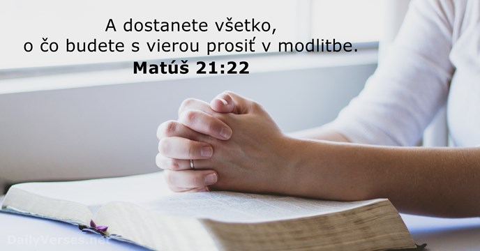 Matúš 21:22